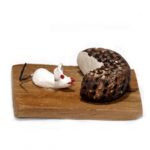 Ratón bl. con queso