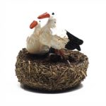 Nido cigüeña grande