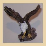 Aguila de resina