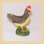 Gallina marrón crema