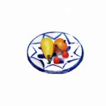 Plato fruta pequeño