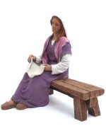 María dobla ropa 17 cm