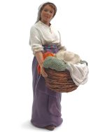Mujer cesto ropa 12cm
