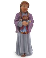 Niña con muñeca 12cm