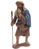 Pastor cuidando del rebaño 30cm