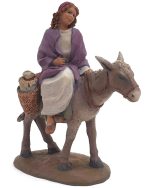 Pastora burro 9cm