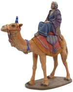 Rey Melchor a camello 12cm