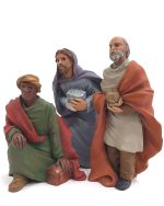 Reyes magos adorando 12 cm