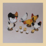 Juego de gallos y gallinas