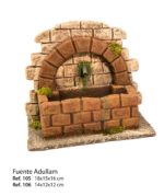 Fuente ladrillos pequeña