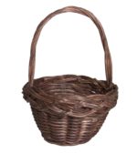 Cesto asa 6,5cms marron