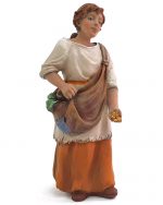 Aleeza alimentando gallinas 12cm.