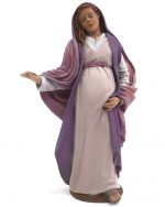 Virgen embarazada 17cm.
