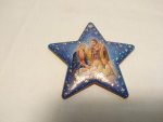 Iman estrella azul