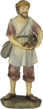 Pastor resina 15cm.