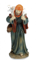 Pastor resina oveja hombros 11-12cm.