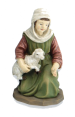 Pastor adorando resina 11-12cm