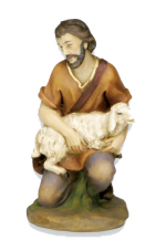 Pastor resina 11-12cm.