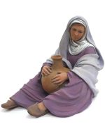 Mujer con jarra 20cm.