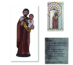 San José y niño 9cm resina