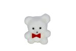 Oso peluche blanco 3cm