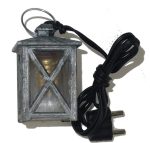 Farol metal blanco