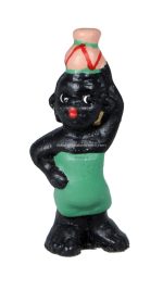 Negrita cántaro en la cabeza