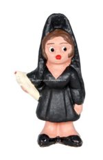 Mantilla Negra con Cirio