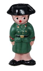 Mujer Guardia Civil falda