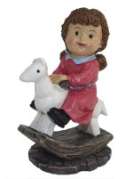 Niña Caballito 9 cm