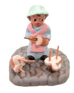 Vendedora de zambombas