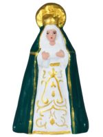 Virgen Candelero Verde