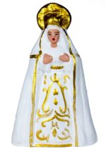 Virgen Candelero Blanco