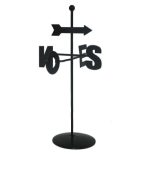 Veleta Pie Metal 12 cm