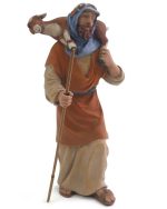 Pastor con cabra 12 cm