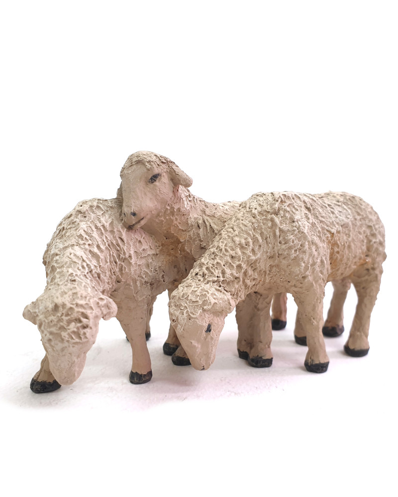 Tres ovejas 20 cm