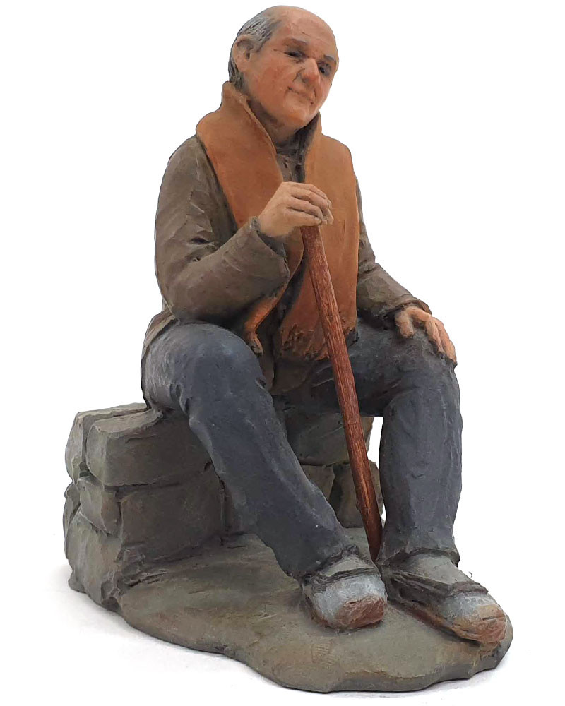 Abuelo sentado 12 cm