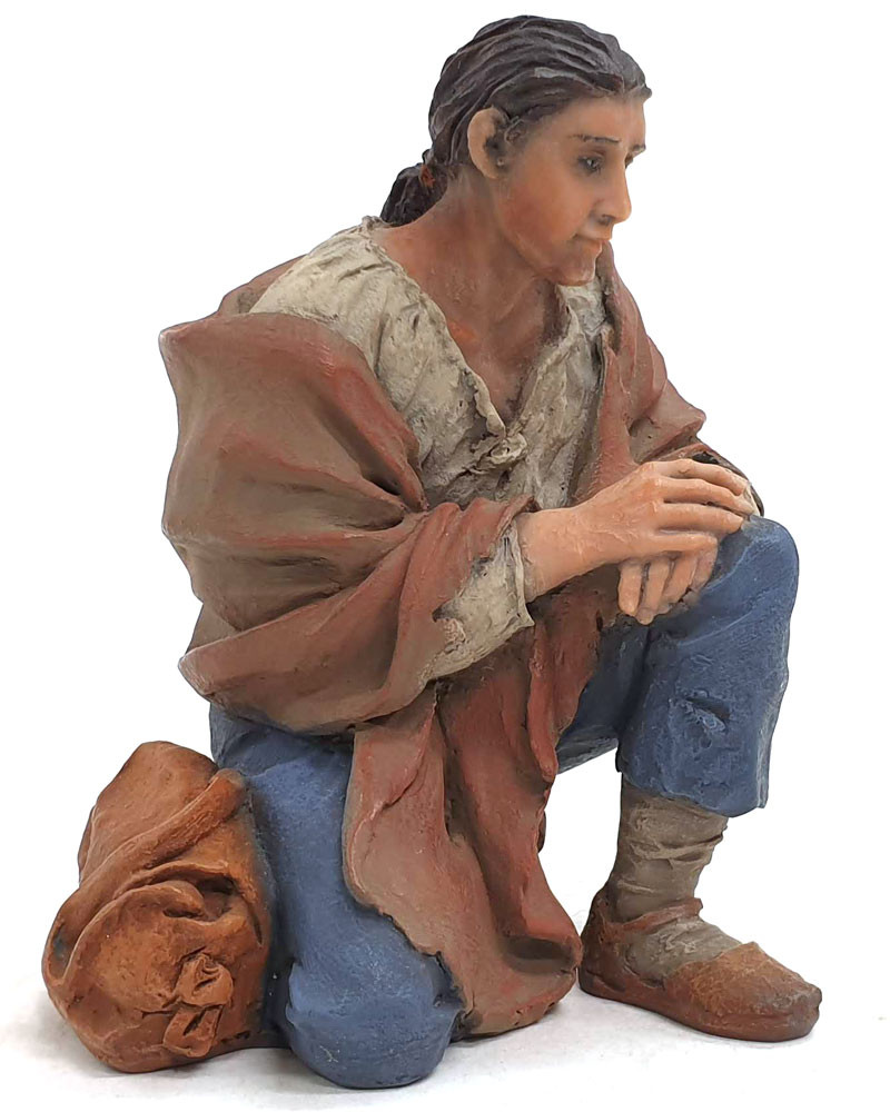 Pastor adorando 12 cm