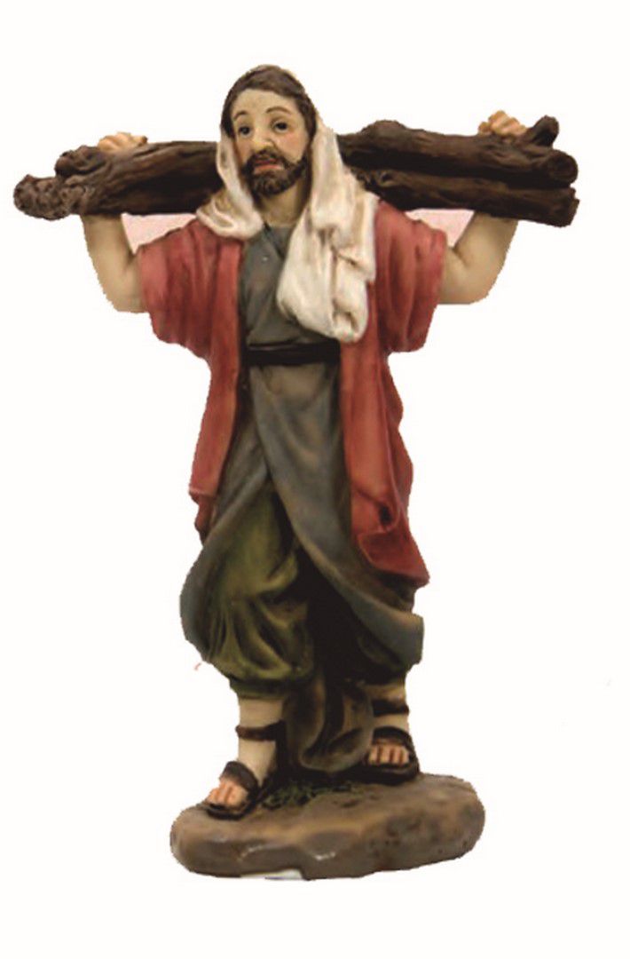 Pastor de resina 8 cm