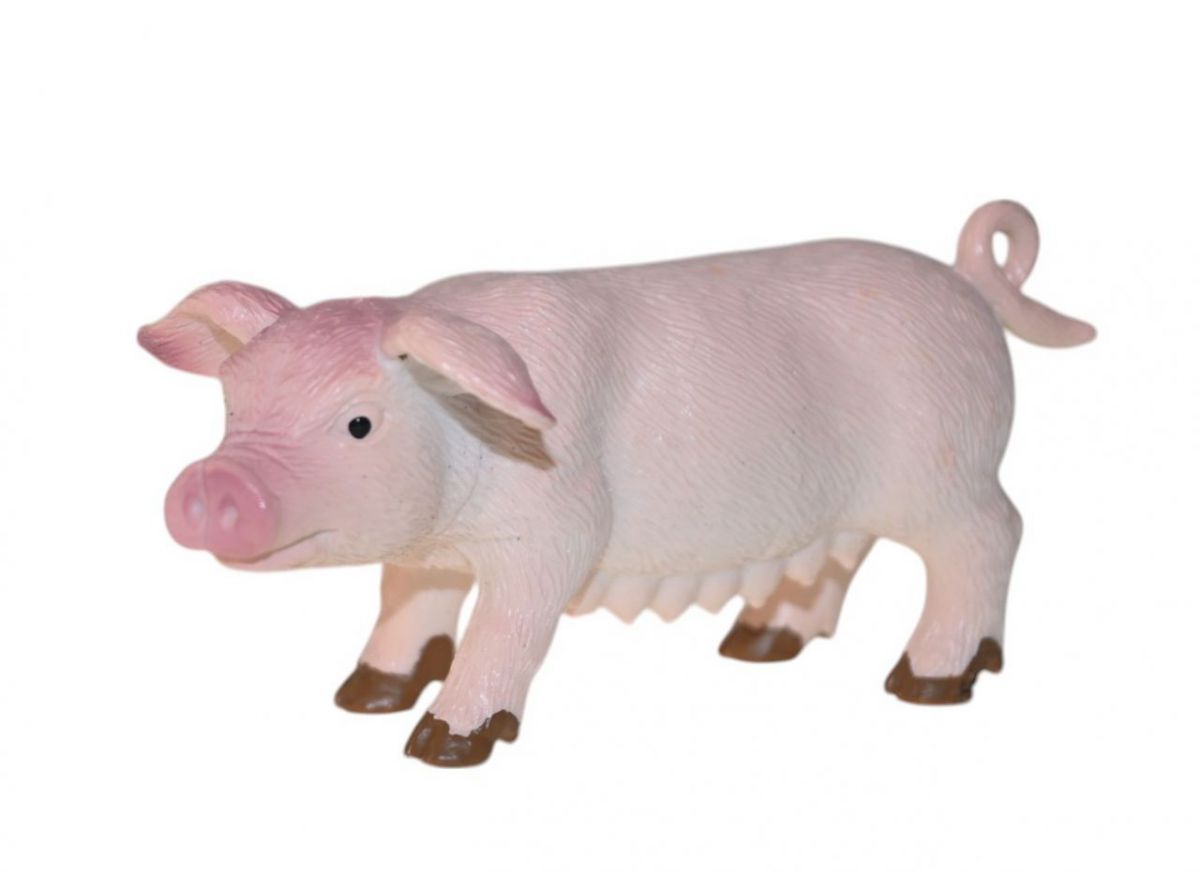 Cerdo plastico 4cm